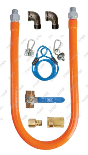 BKR055 Gas Hose Kit 1/2 x 24